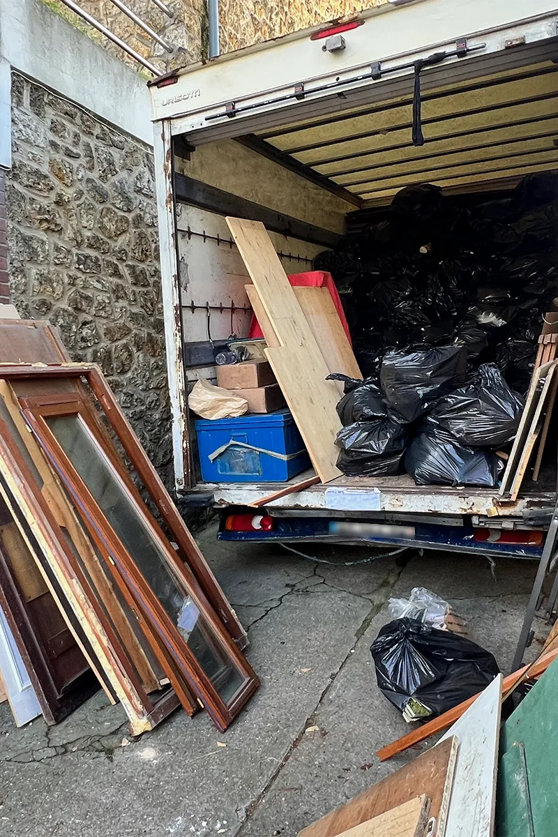 Tri recyclage encombrants maison retraite
